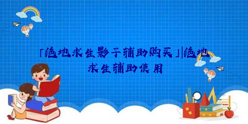 「绝地求生影子辅助购买」|绝地求生辅助使用